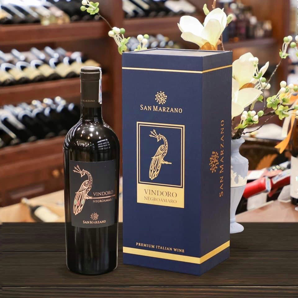 Vindoro Negroamaro: Rượu Vang Ý Đỏ Sang Trọng Và Hương Vị Đậm Đà Tại Wineshop.vn